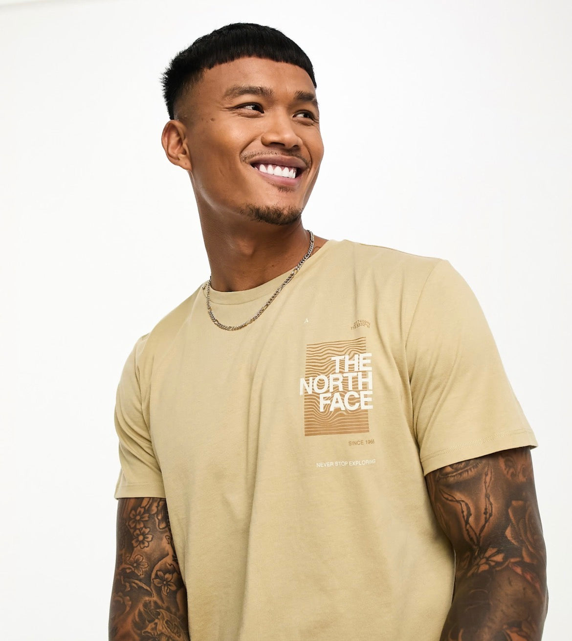 The North Face Label-Print Muška Majica