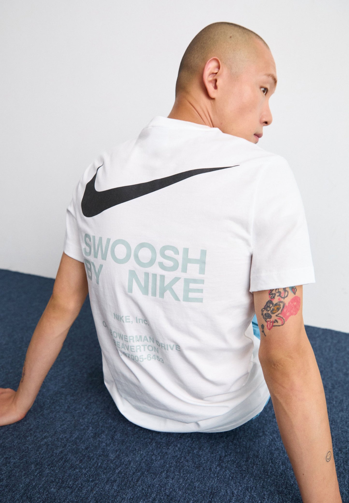Nike Sportswear muška majica sa printom – White