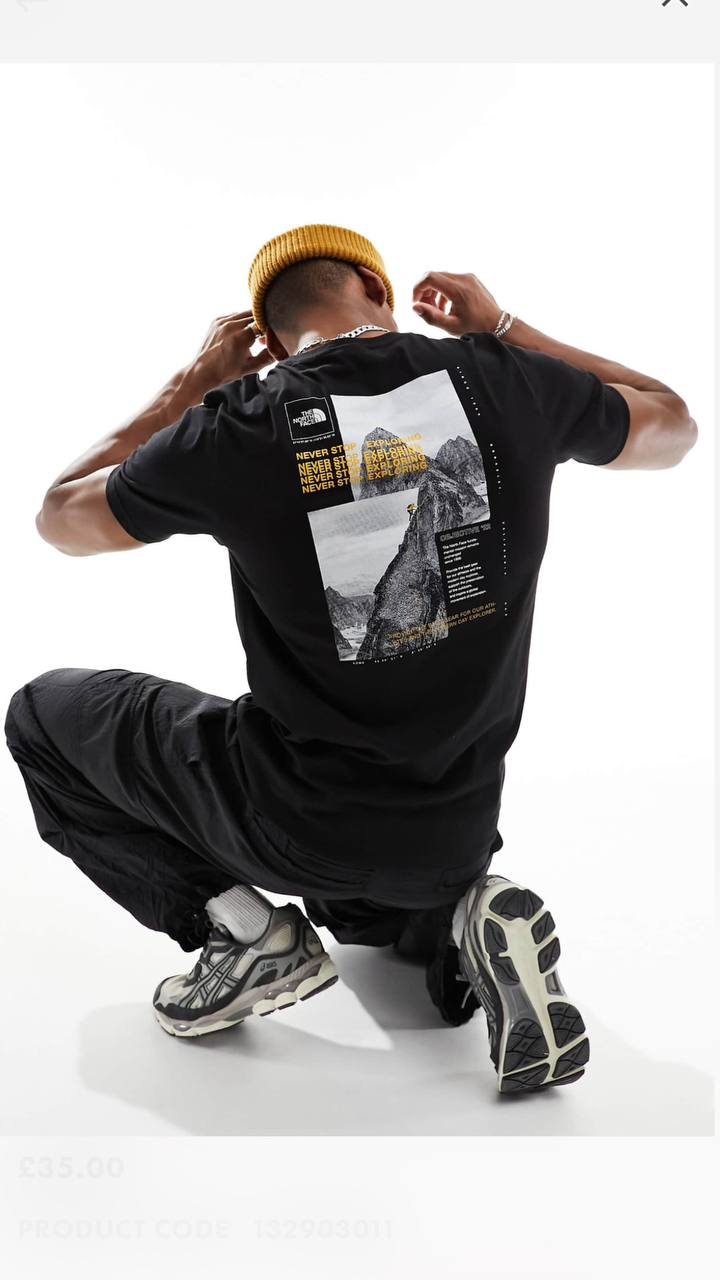 THE NORTH FACE Majica M SS COLLAGE TEE