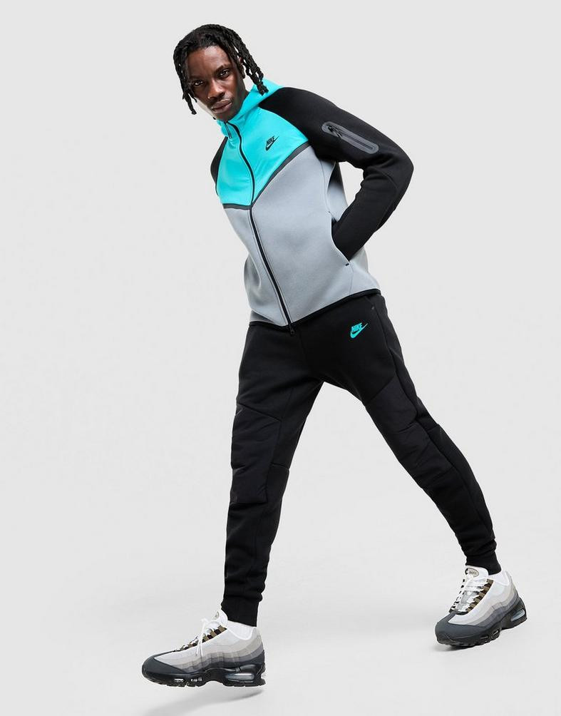 Nike Tech Fleece Mix muški donji deo trenerke – crna