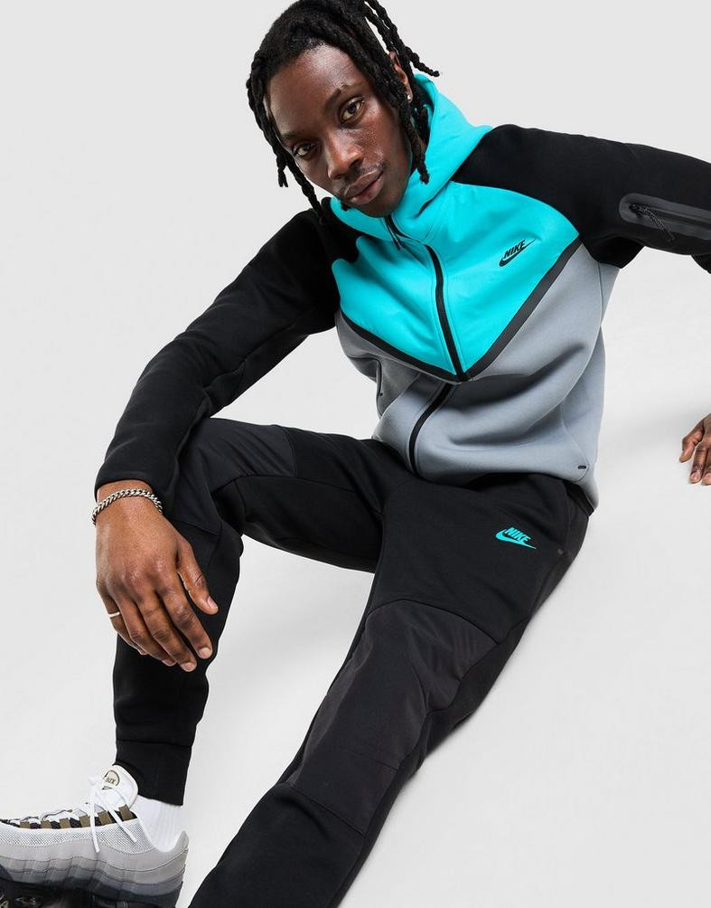 Nike Tech Fleece Mix muški donji deo trenerke – crna