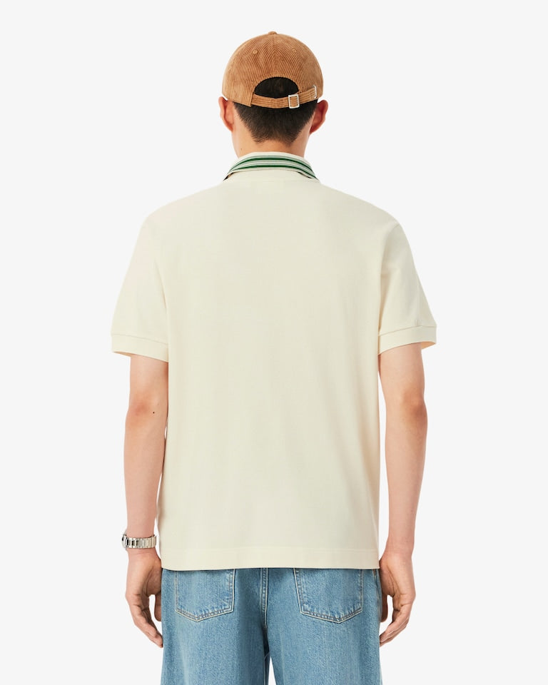Lacoste "Made in France" muška polo majica sa prugastom kragnom
