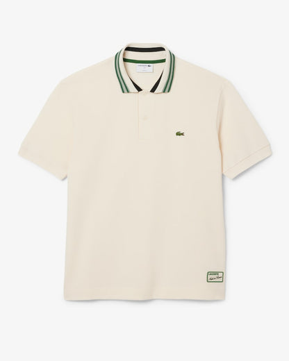 Lacoste "Made in France" muška polo majica sa prugastom kragnom