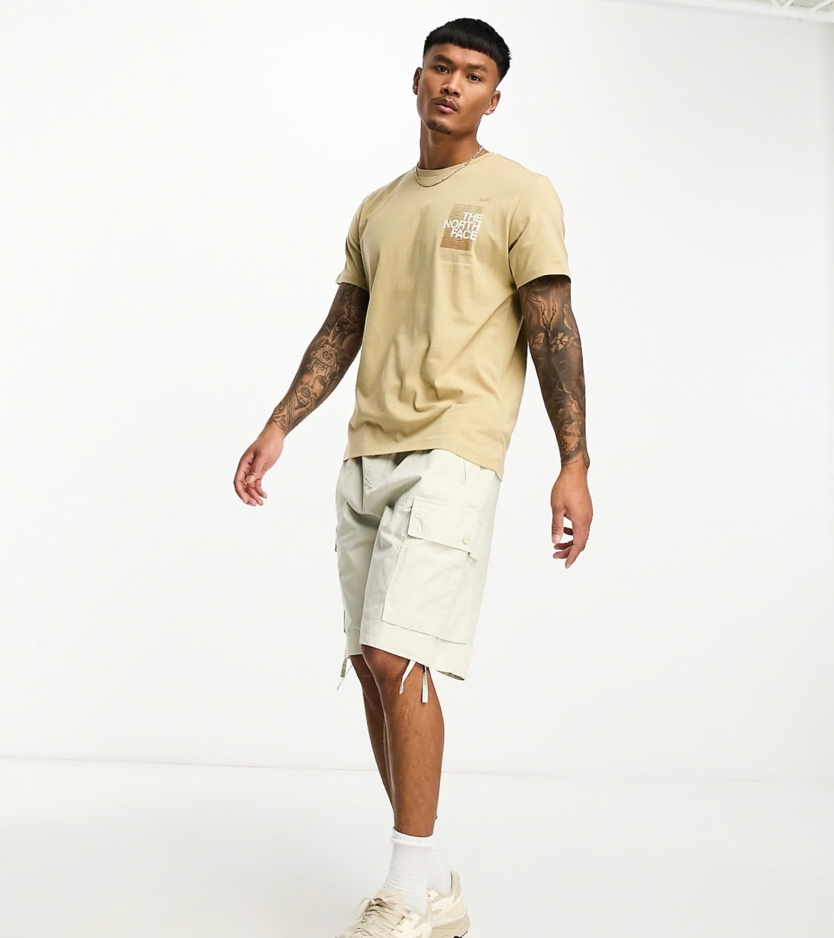 The North Face Label-Print Muška Majica