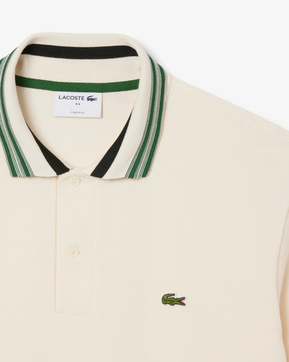 Lacoste "Made in France" muška polo majica sa prugastom kragnom