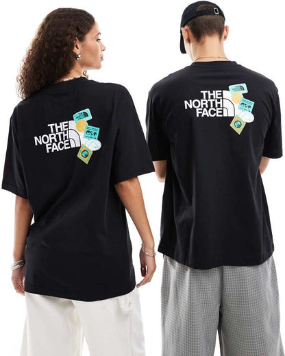 The North Face Expedition Stickers –muška majica, crna